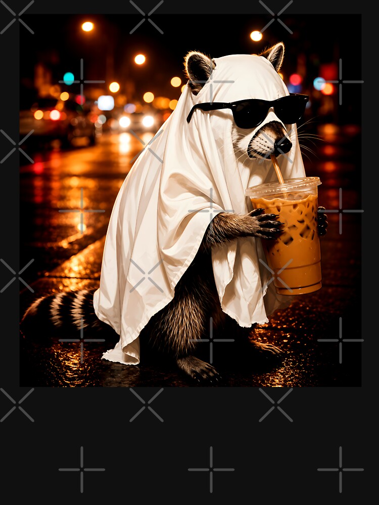 Ghost Raccoon by srowdy