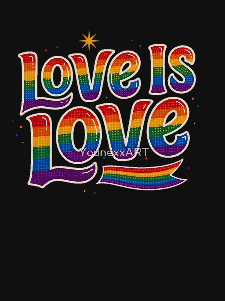 Love Is Love Rainbow by YounexxART