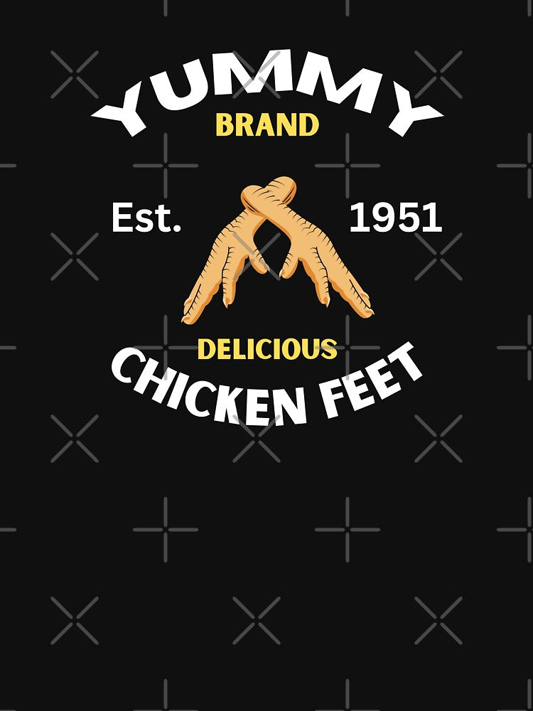 Yummy Brand Delicious Chicken Feet Design by RektRepublic