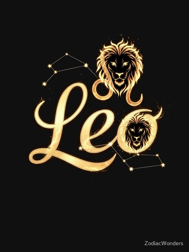 Majestic Leo: Stellar Lion King by ZodiacWonders