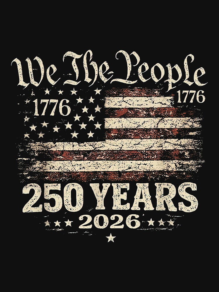 250 Years 1776-2026 250th Anniversary 4th of July by anselmnacht