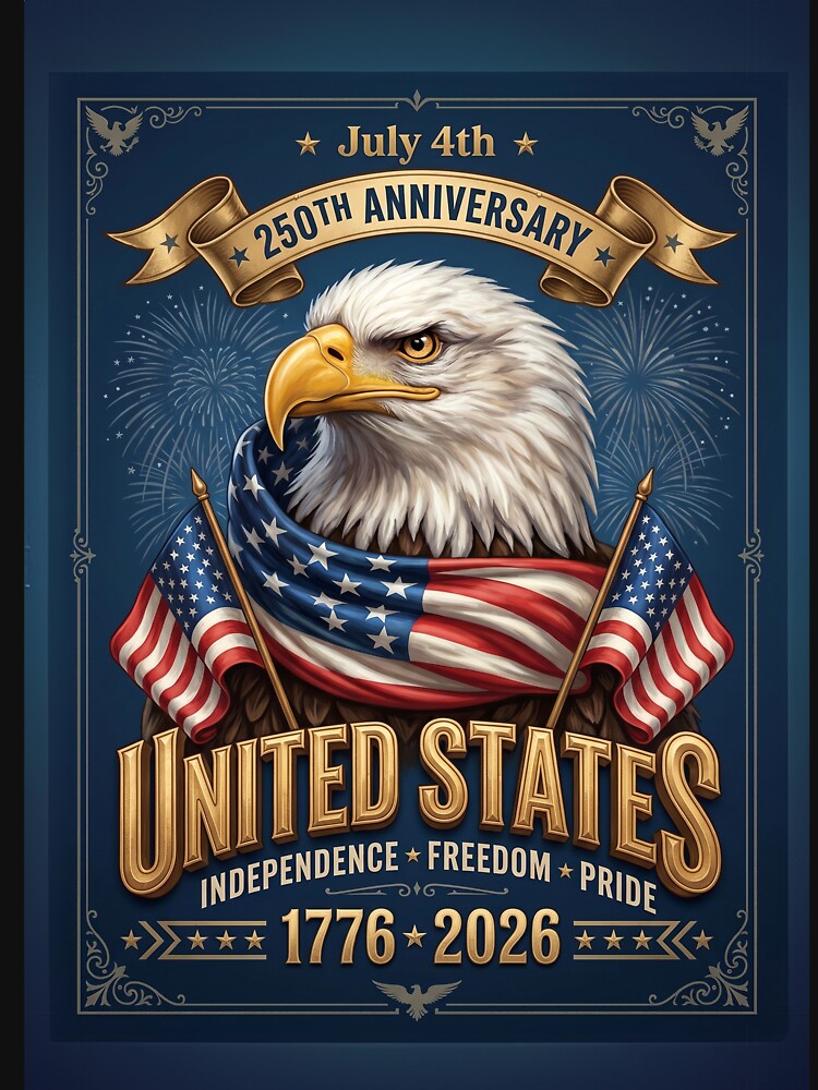 250TH ANNIVERSARY CELEBRATION of the UNITED STATES of AMERICA - 1776 to 2026 by DBM Photo Art 1