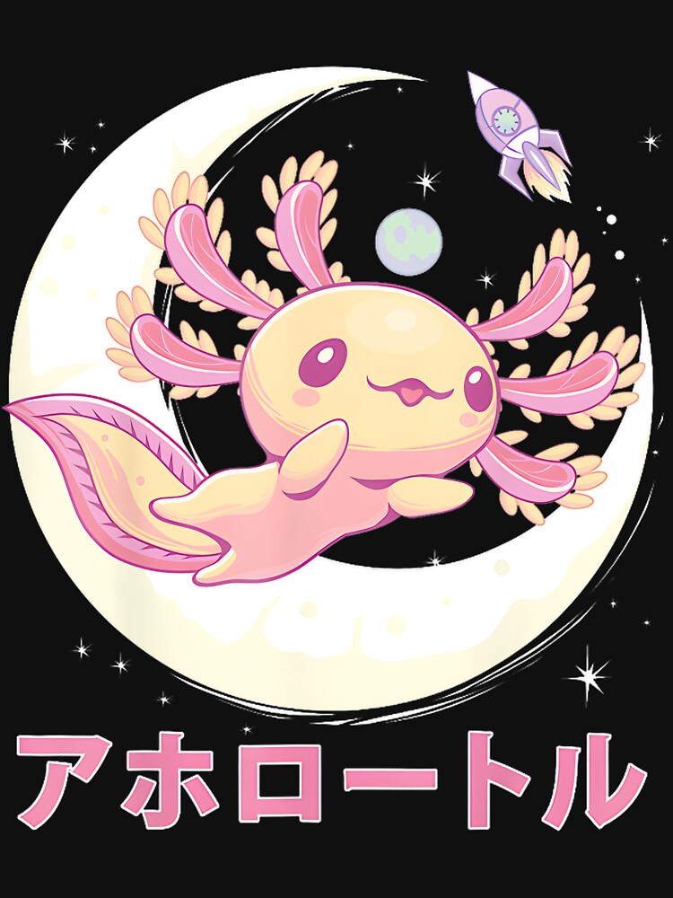 Pastel Goth Axolotl Space Adventure By Merch, Limited Edition, Perfect Gift For You And Friends by luanajardelp