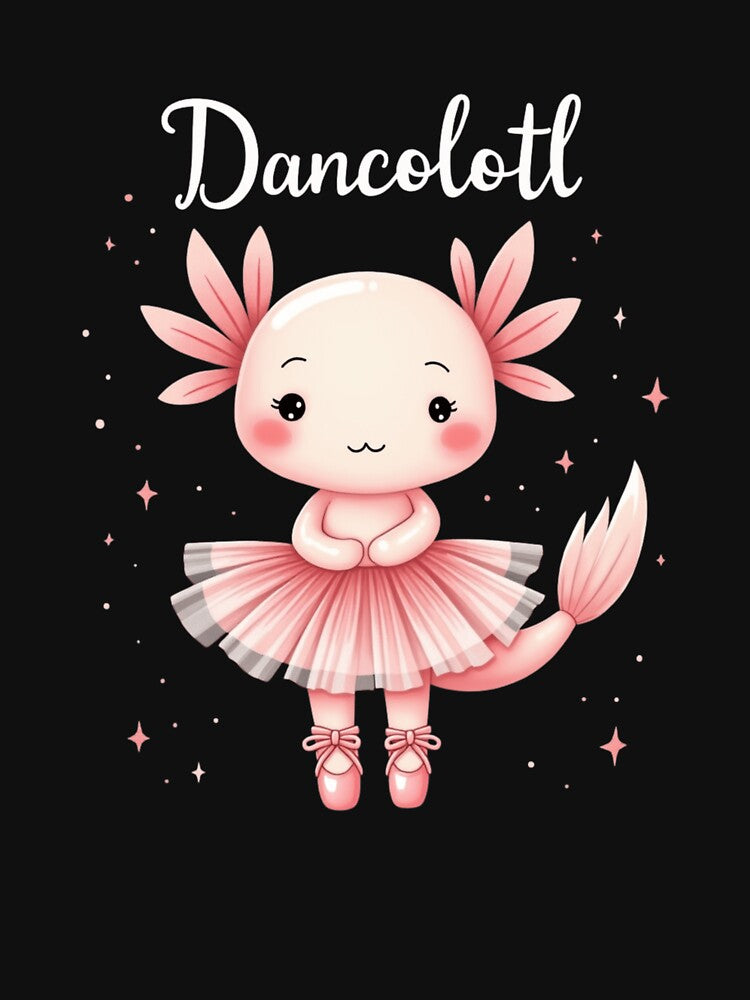Dancolotl Cute Axolotl Ballerina Ballet Lover Design by haitrieuic96