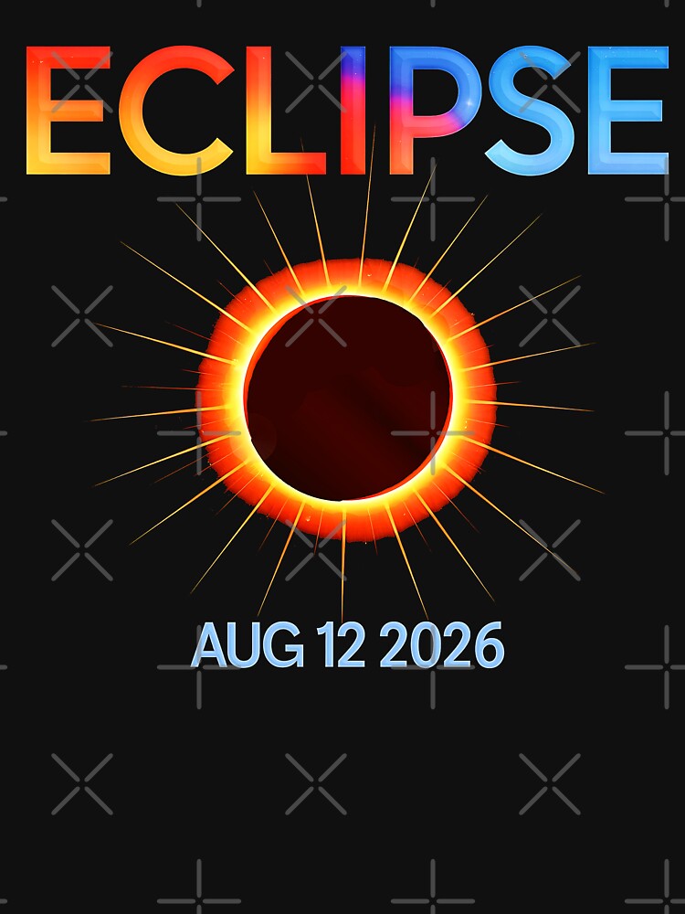 Total Solar Eclipse August 12 2026 by gear-posters