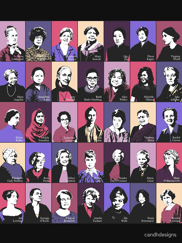 Feminist Icons, Role Models by candhdesigns