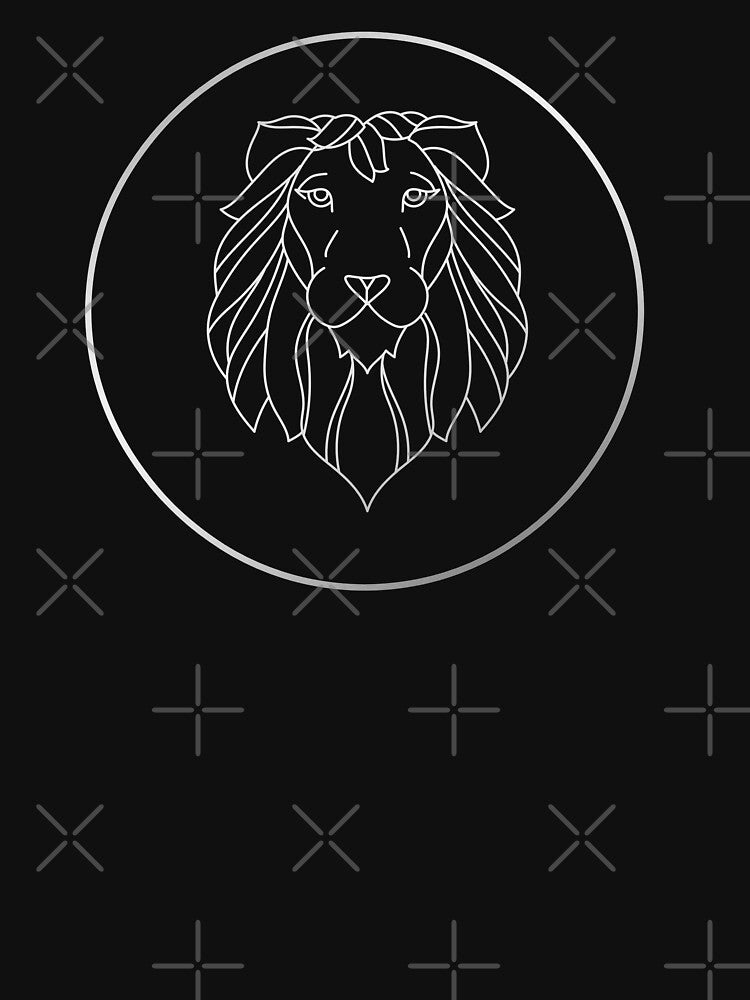 Leo Zodiac Art Silver by Felicity-K