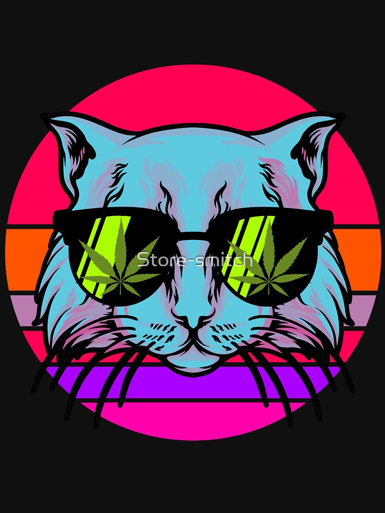 Marijuana cat by Store-smitch