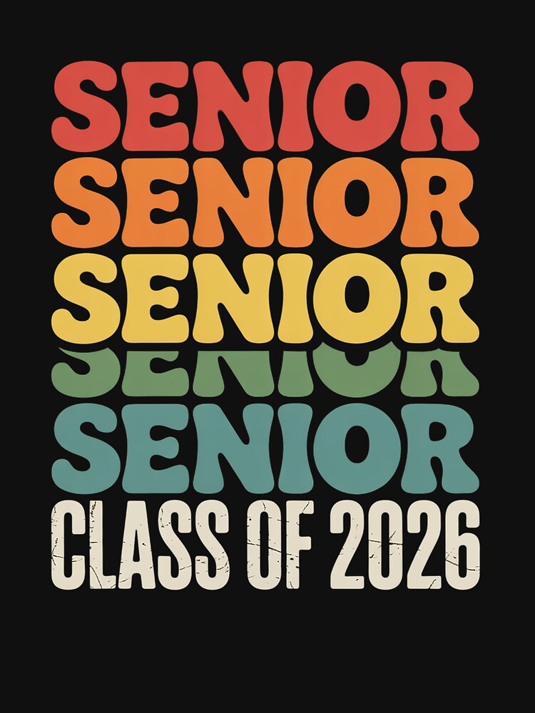 Senior 2026 Class of 2026 Graduation Grad Gift High School by Rrettgison