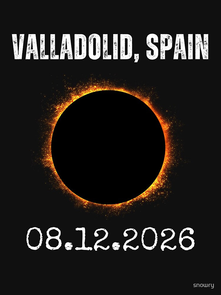 Valladolid Spain Total Solar Eclipse 08.12.2026 by snowry