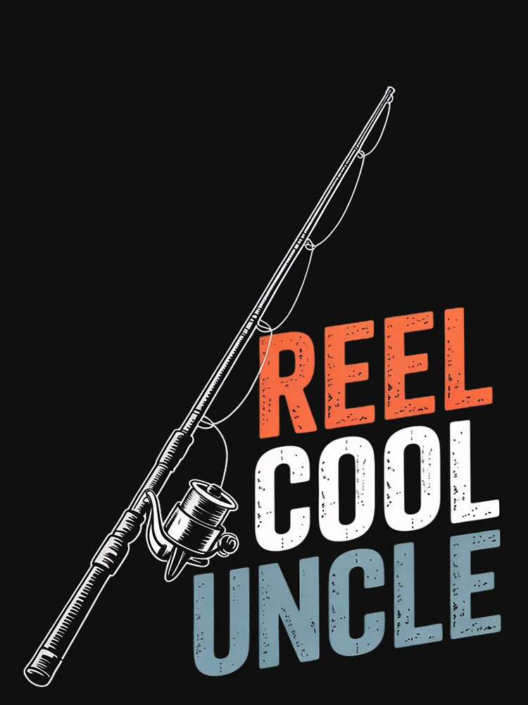 Reel Cool Uncle graphic Uncle Gift from Niece or Nephew by RatCurry