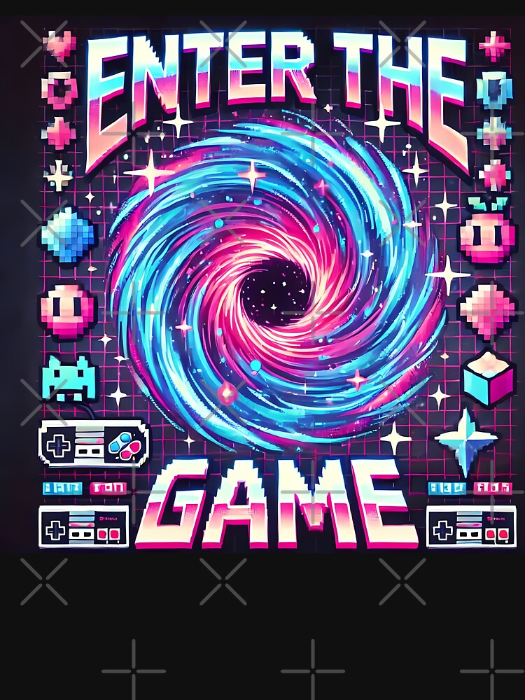 Enter the Game - Pixel Portal Adventure by Psychacharm