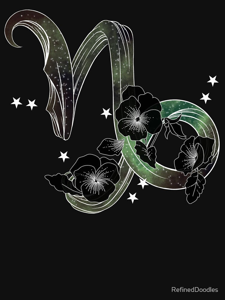 Zodiac Capricorn by RefinedDoodles