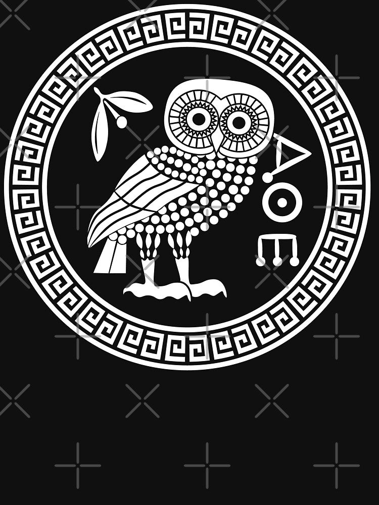 Athens Ancient Greece Athenian Owl Symbol of Athena by Estrytee