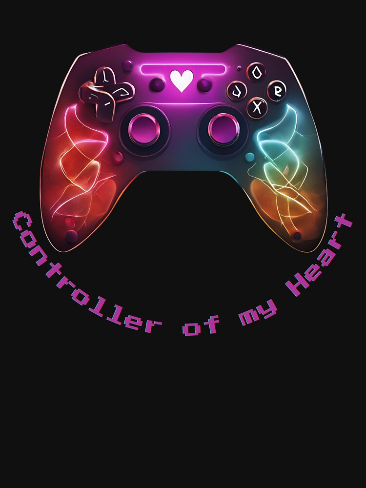 Controller of My Heart: Gamer Love Design by Traloch O'Laoi