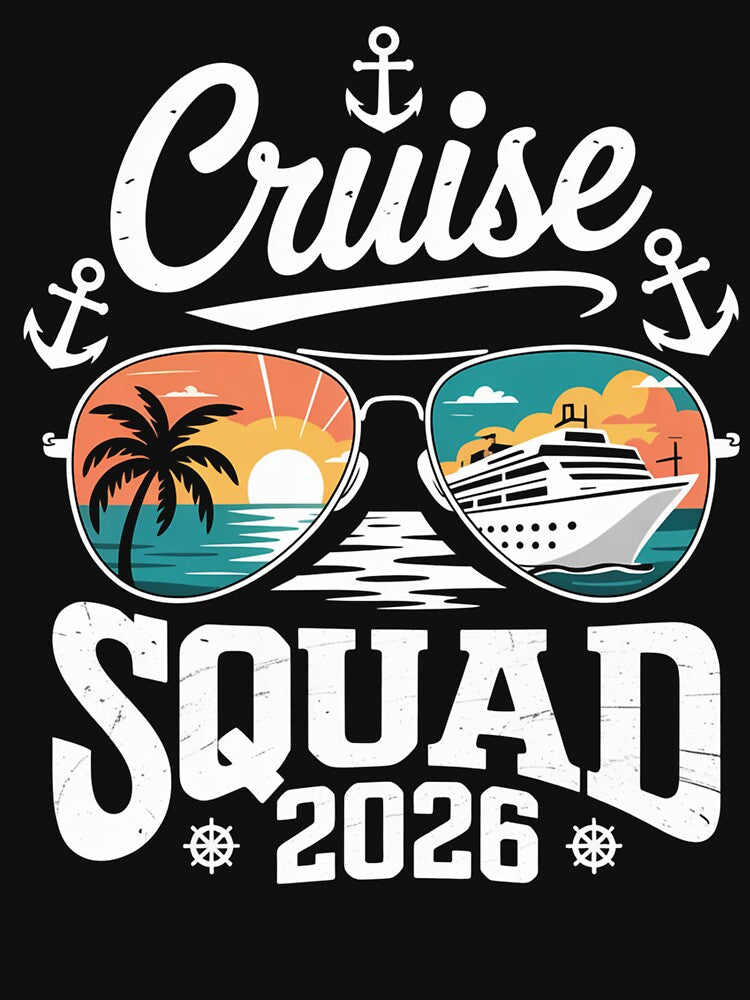 Cruise Squad 2026 Summer Vacation Matching Family by Elenasriveras