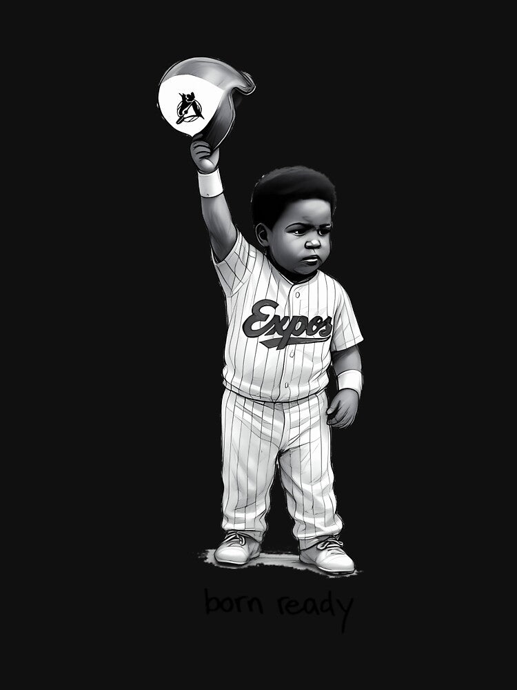 Vladdy Jr Born Ready Vladimir Guerrero Jr Baby by WEBUILDART