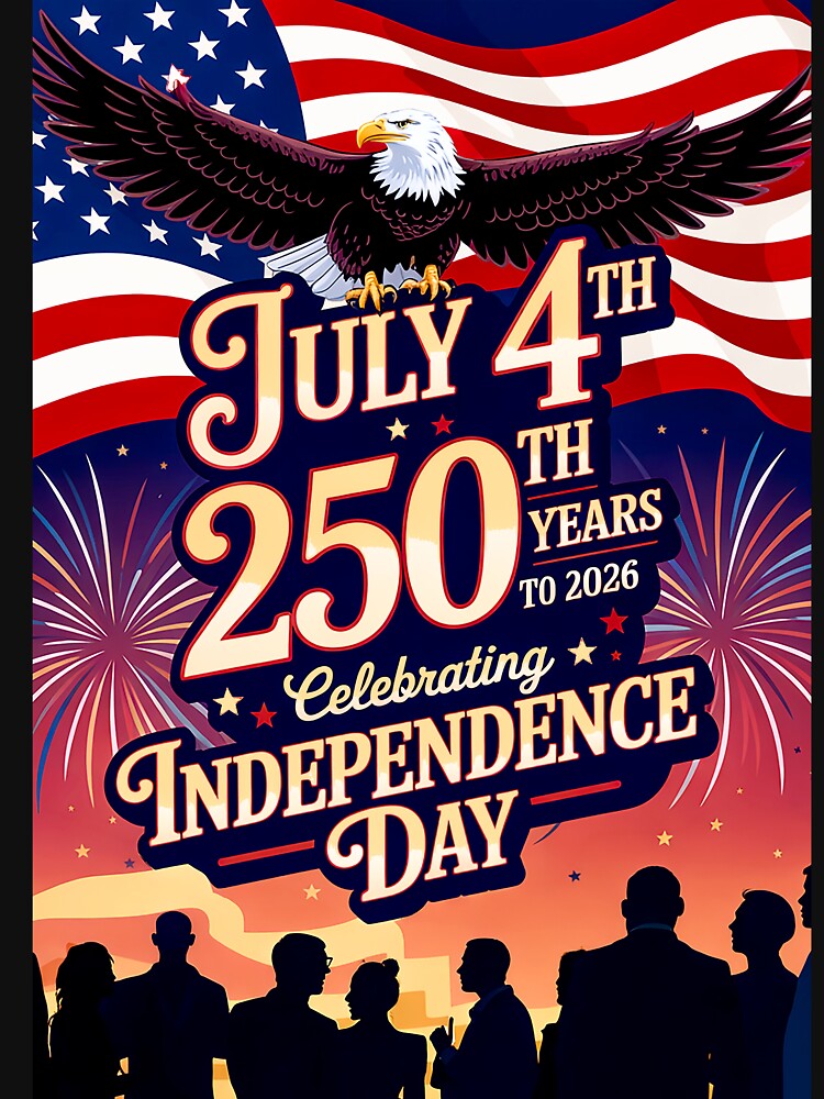 JULY 4th 250th YEARS - 1776 to 2026 by DBM Photo Art 1