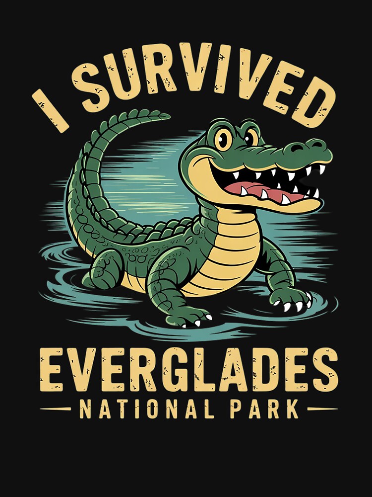 Everglades National Park US Crocodile Florida Alligators1 by lilLilaBatArt