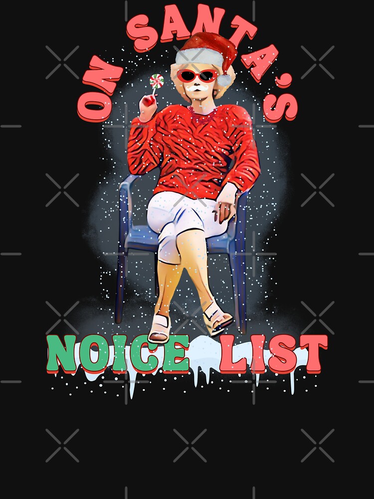 Kath and Kim Christmas Noice List Funny with Lollipop by porterpouts