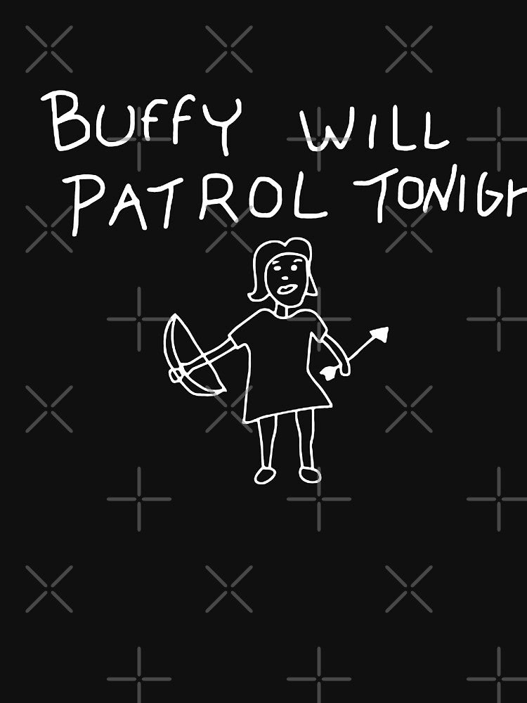 Buffy Will Patrol Tonight by rosasinha