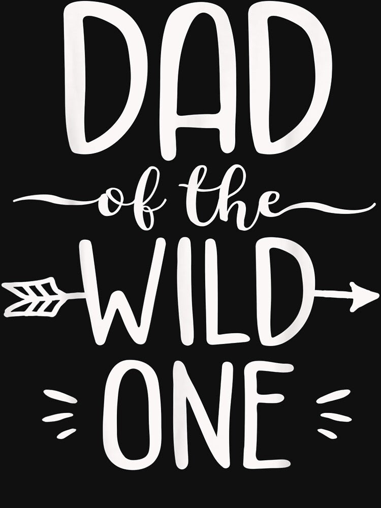 Dad Of The Wild One Funny 1St Birthday Safari Gift by MartinLoop