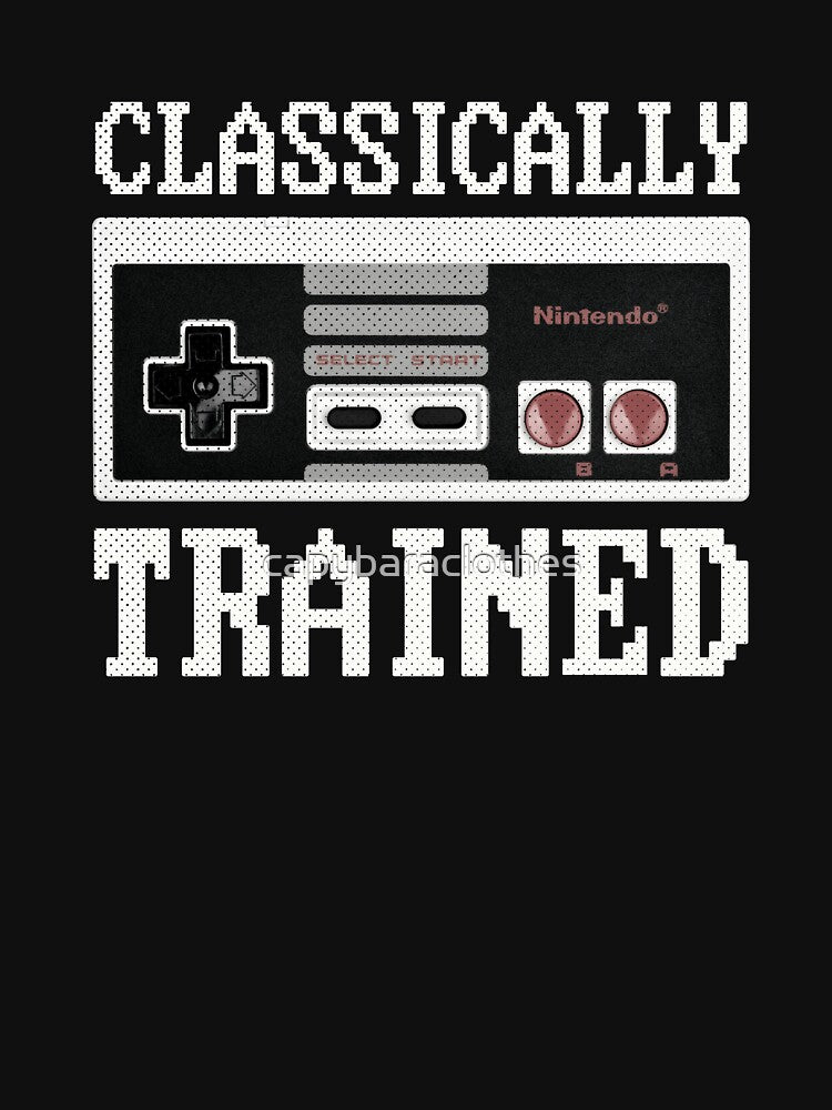 Classically Trained Retro Gaming Controller by Capybara Clothing