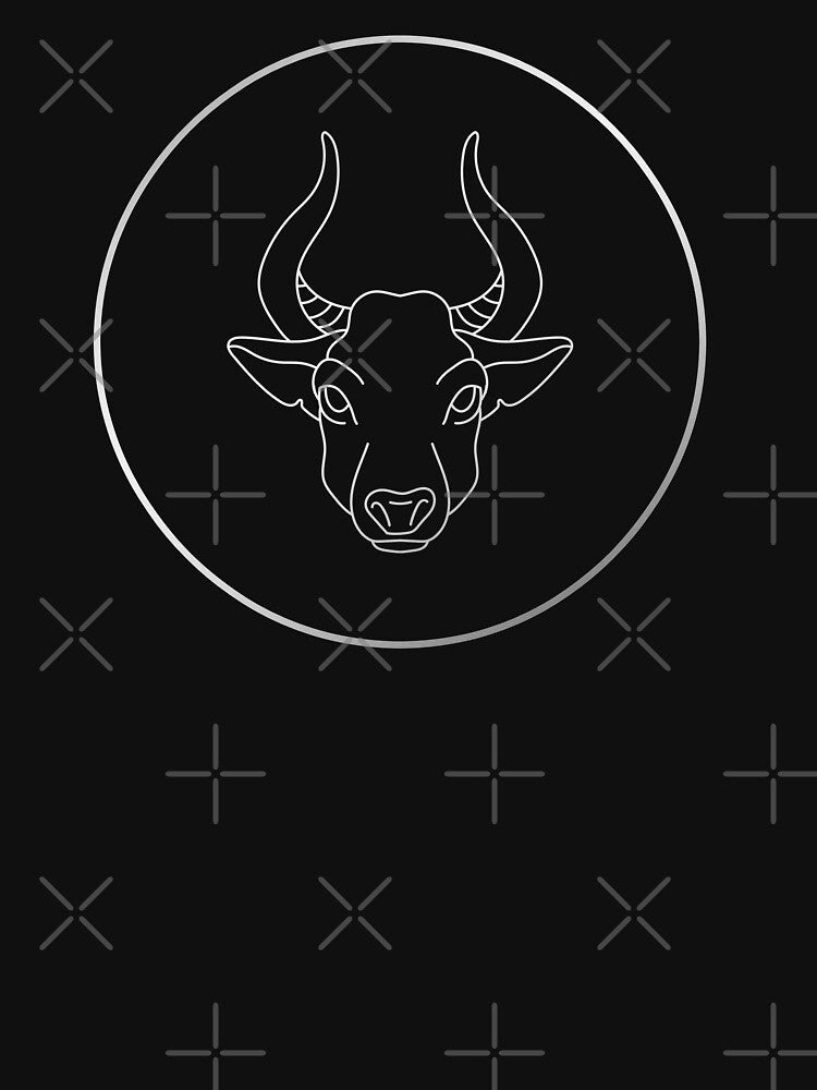 Taurus Zodiac Art Silver by Felicity-K