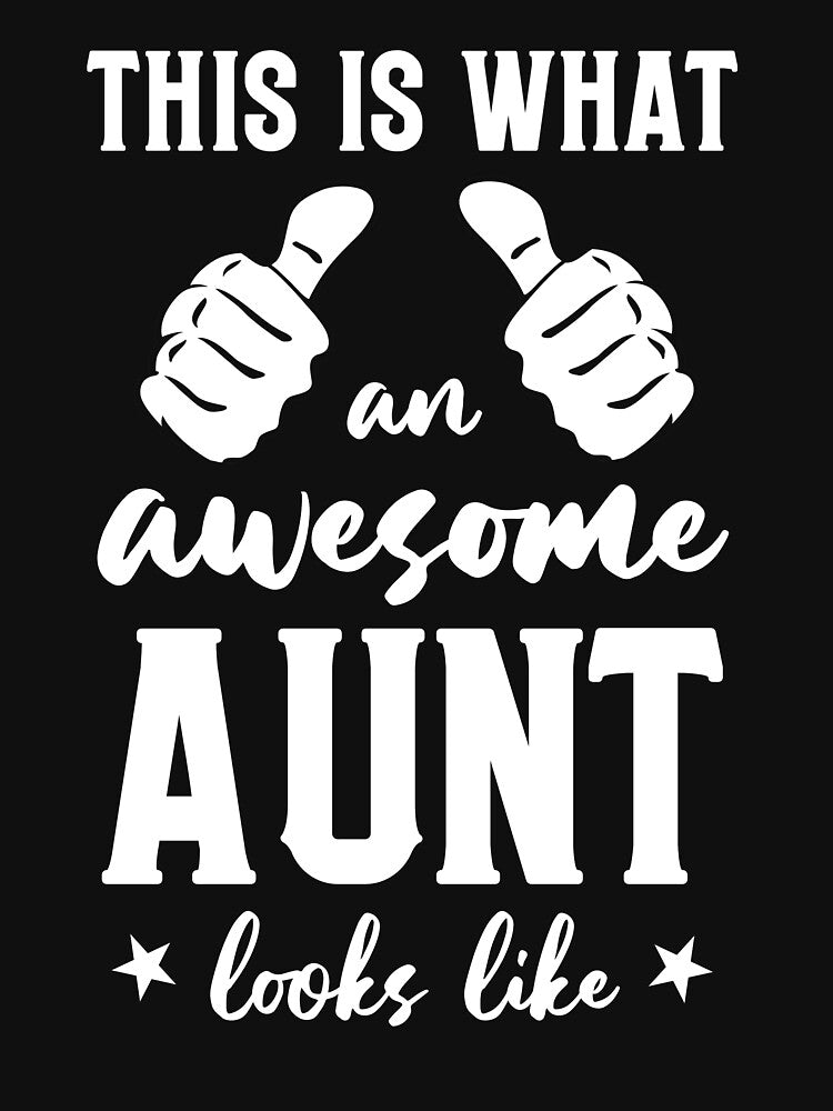 Funny Aunt Gift: This Is What An Awesome Aunt Looks Like - Gift Ideas for Aunt - Auntie by Adexyl