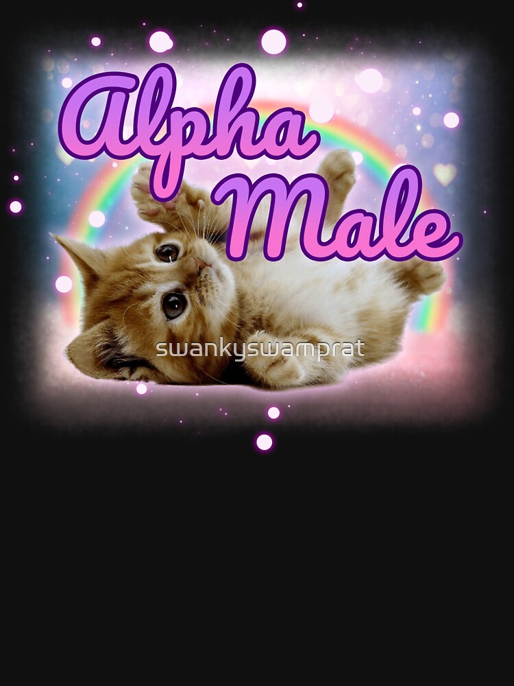 Alpha Male Cat Meme by swankyswamprat