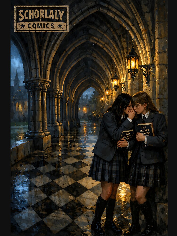 The Cloister of Secret Societies - Dark Academia by bapupa