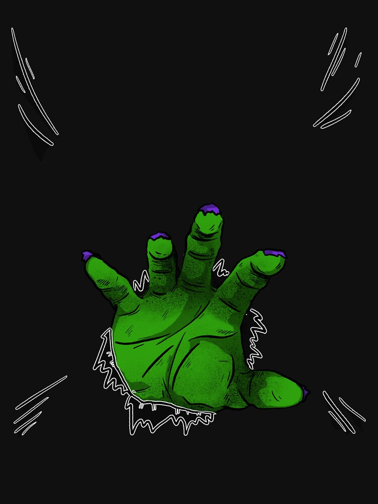 Hello it's Halloween zombie hand by UnstoppableShpy