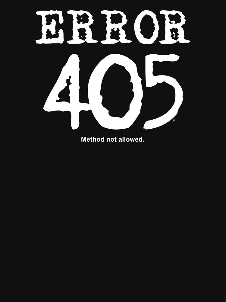 Error 405. Method not allowed. by FrontierMM