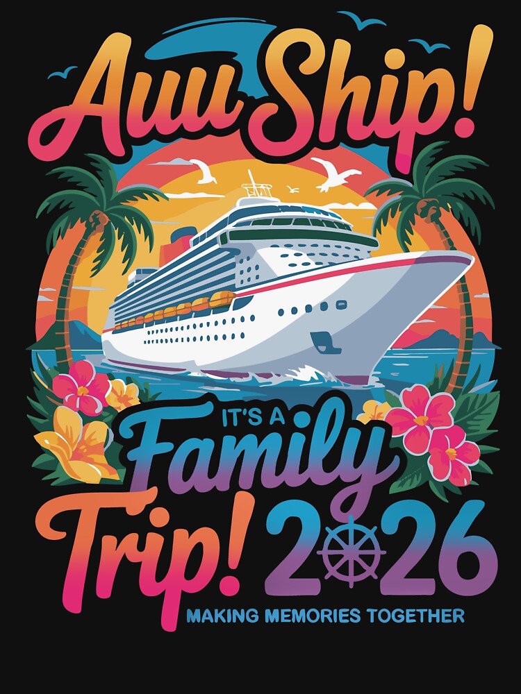 Auu Ship Family Trip 2026 Group Matching Cruise Family Group Outfit by jakaun