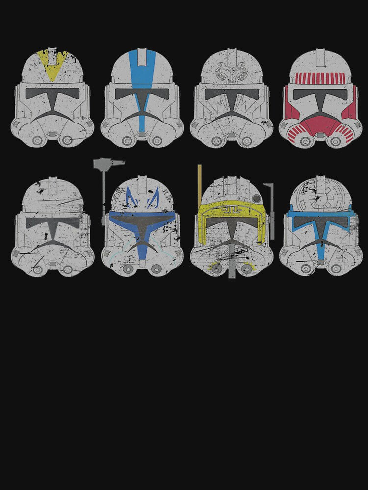 Clone Wars Clone Troopers Helmets by AidanWater