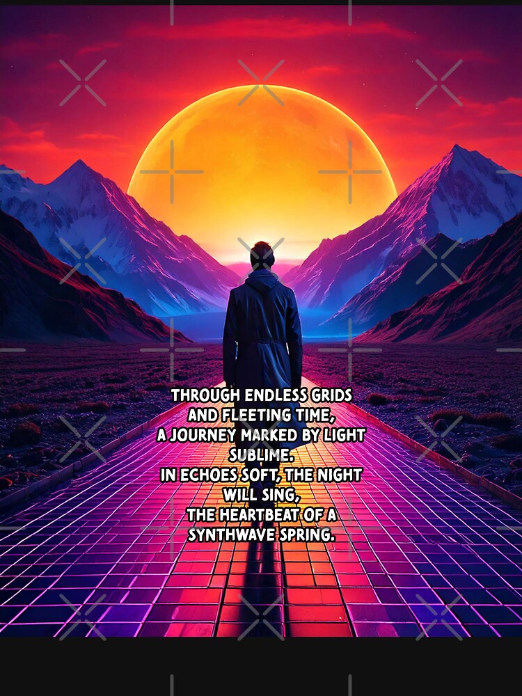 Eternal Wanderer - Synthway Poetry Art Work by Unwind-Art-Work