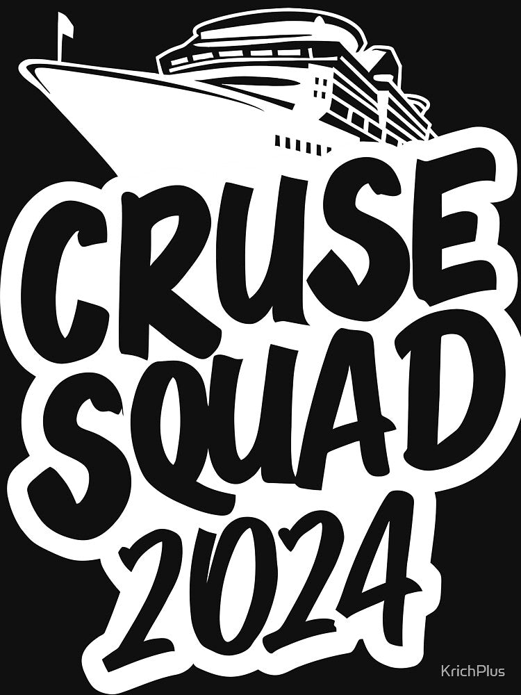 Cruise Squad 2024 Summur Vacation Matching Family Group by KrichPlus