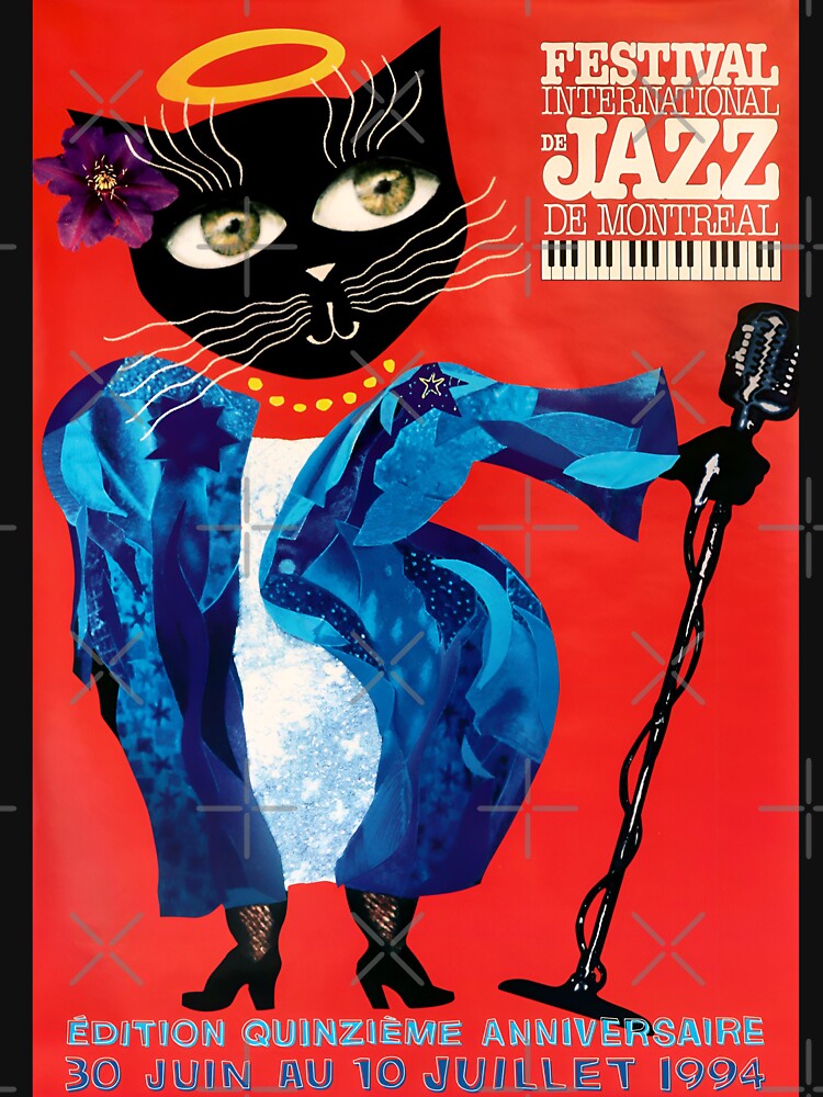 Montreal Jazz Festival Cool Cat by funhousejen