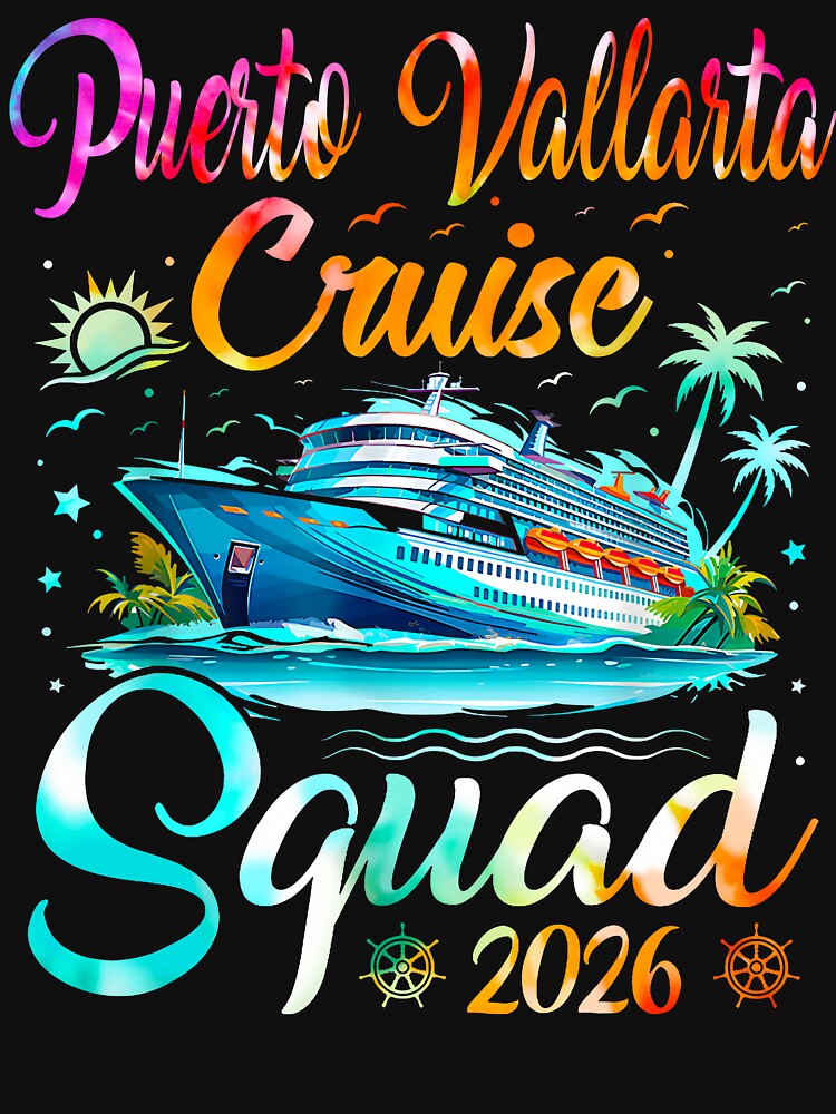 Puerto Vallarta Cruise Squad 2026 Holiday Trip Family Matching by jakaun