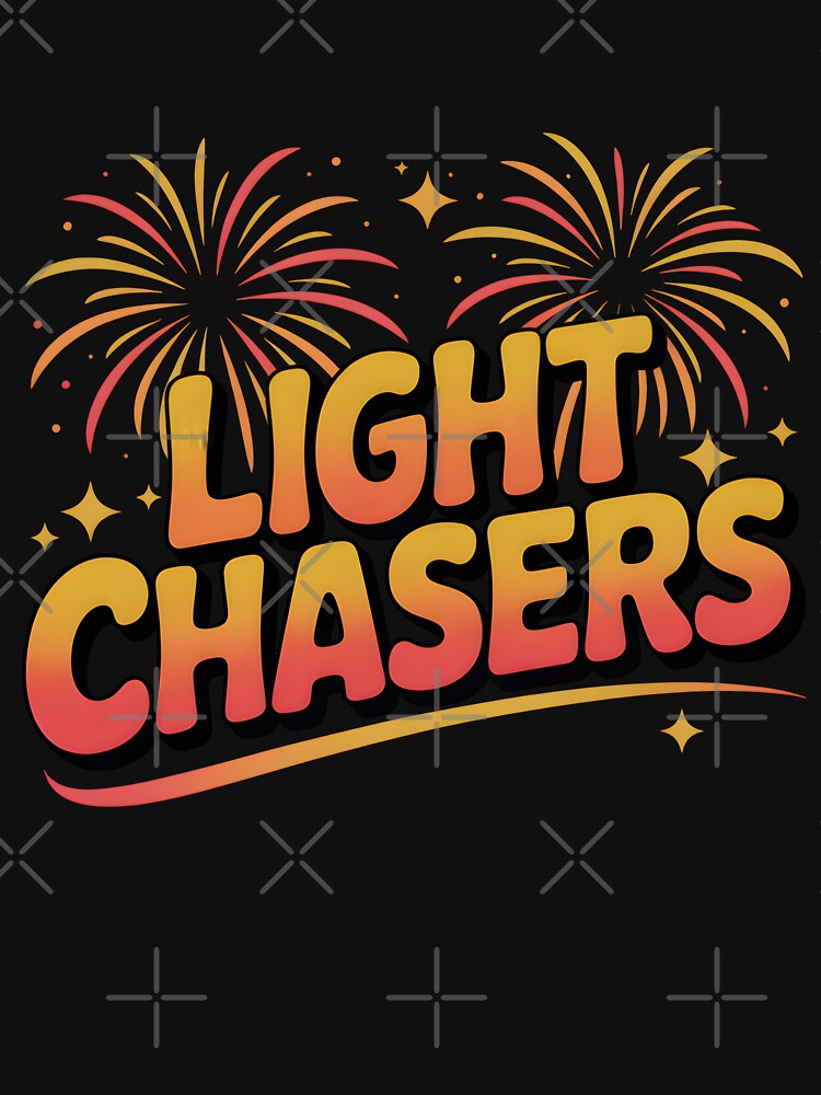 Light Chasers – Bold Diwali Design with Fireworks Streaks by Jollys-ArtShop