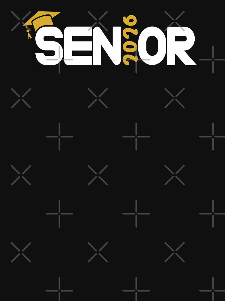 CLASS OF 2026 Senior 2026 Graduation or First Day Of School design by Merchking1