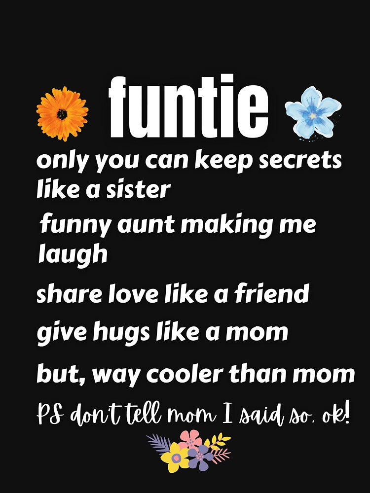 Funtie Real Funny Aunt Auntie by OliDesigns