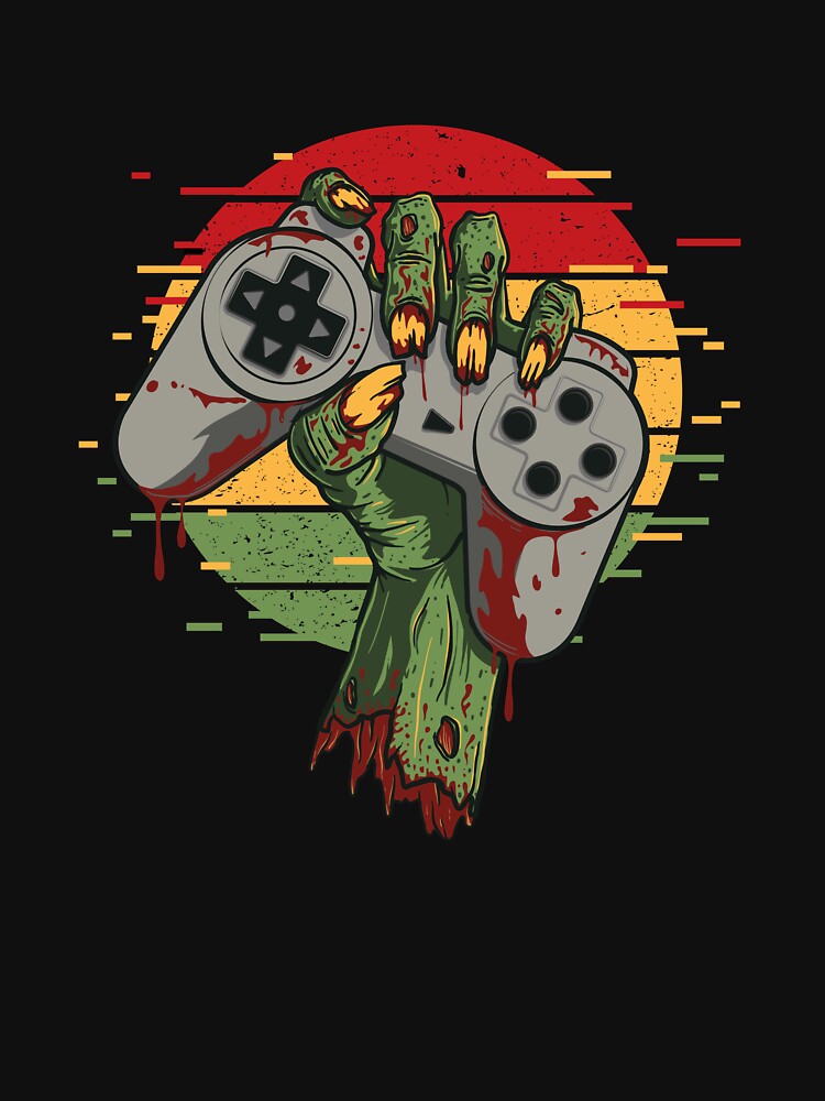 Game Over Forever - Hand of Zombie Gamer by Krypteek