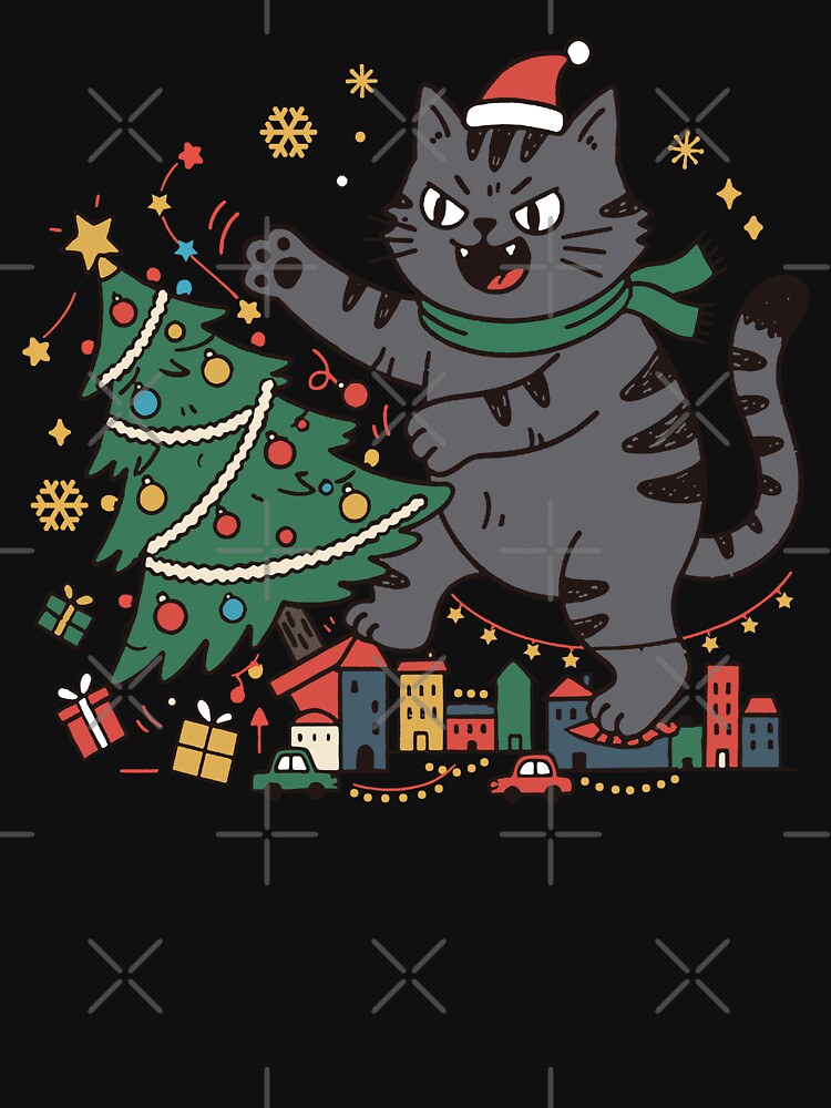 Catzilla Christmas. #2 by EunsooLee
