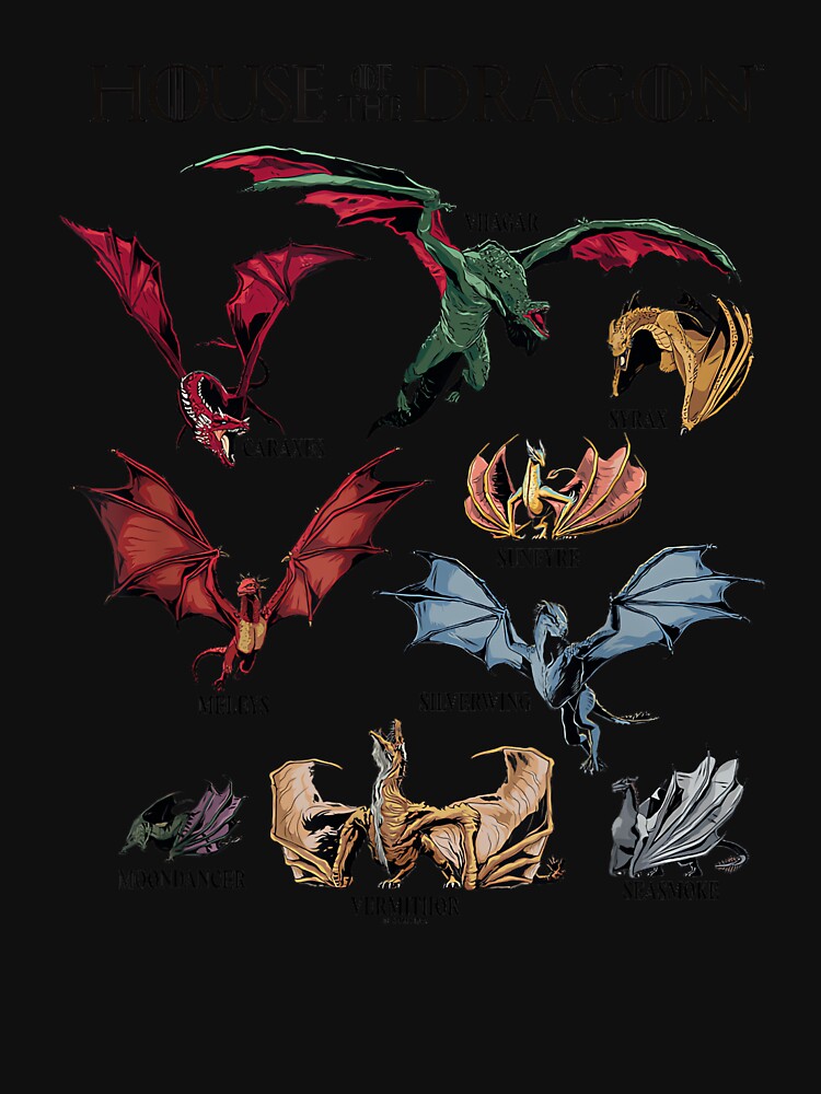 House of the Dragon Creatures Illustration by AriePollich