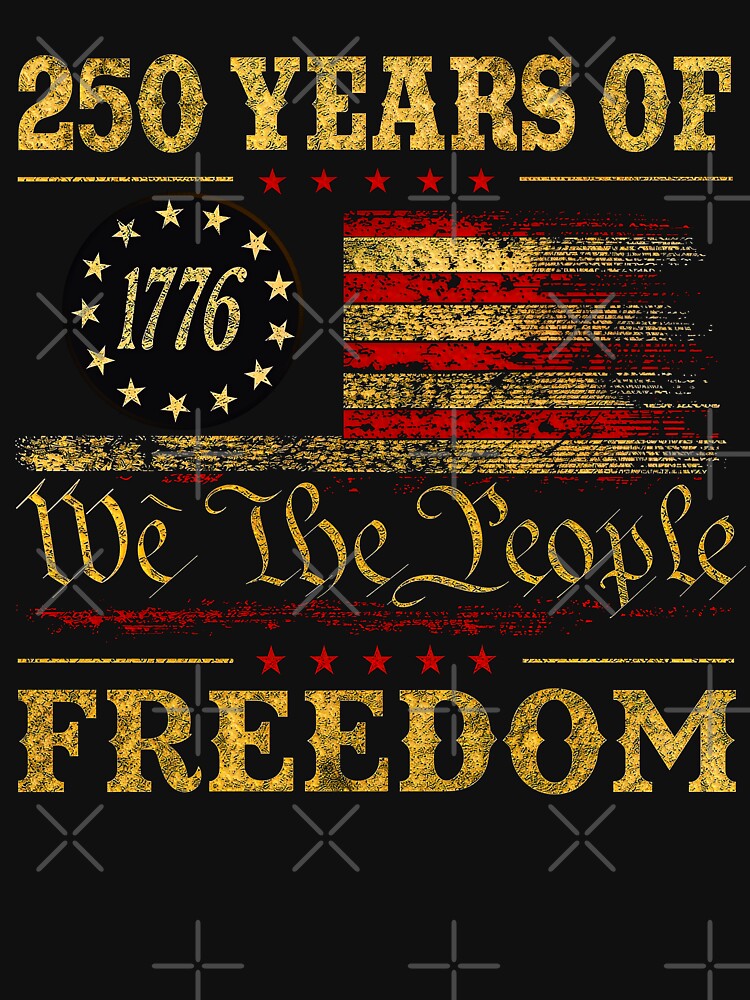 250 Years America Anniversary 1776 250th Birthday US Flag by gear-posters