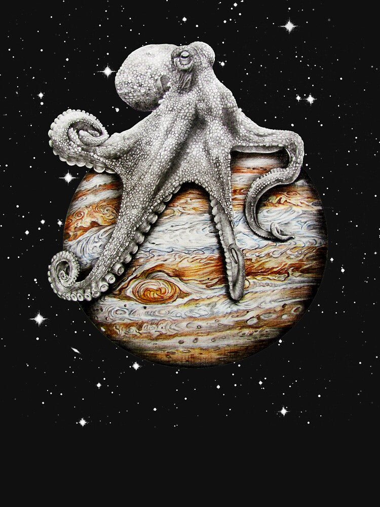 Celestial Cephalopod by jamesormiston