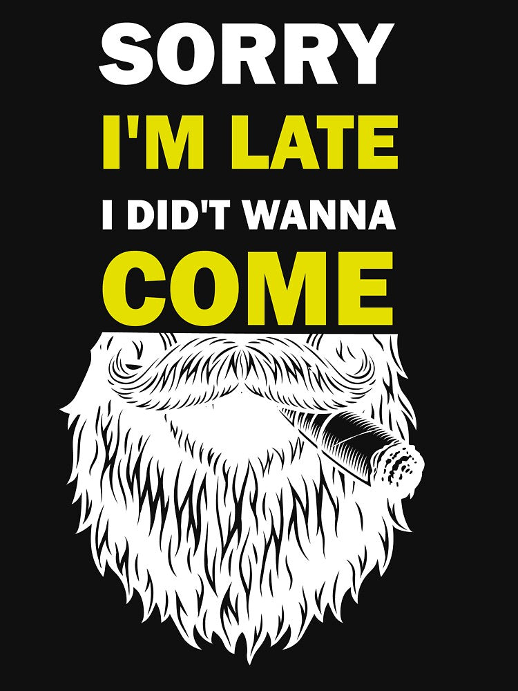 I'm late, I didn't wanna come - funny by alfa-rouk