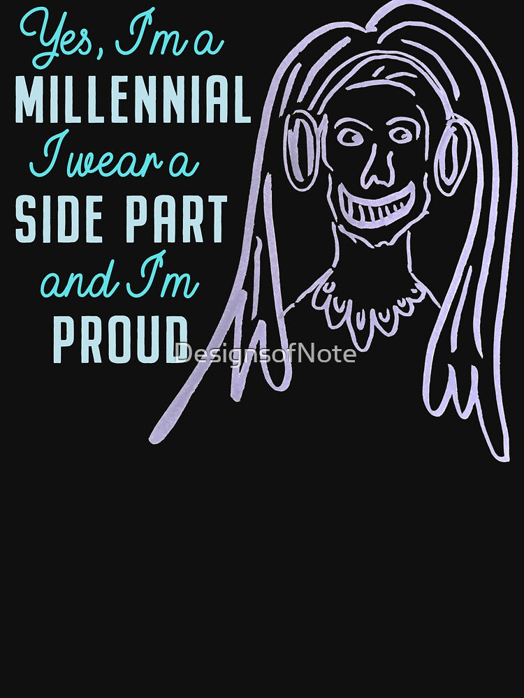 Proud Millennial Woman funny by DesignsofNote
