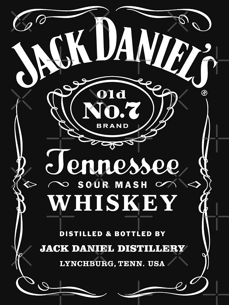 Black tees - Jack Daniels Tshirt sticker merchandise by Giusepped